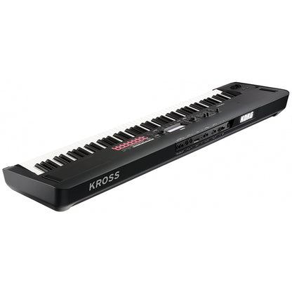 Korg KROSS2 88 MB 88 Key Synthesizer Workstation Super Matte Black with MIDI Sequencer