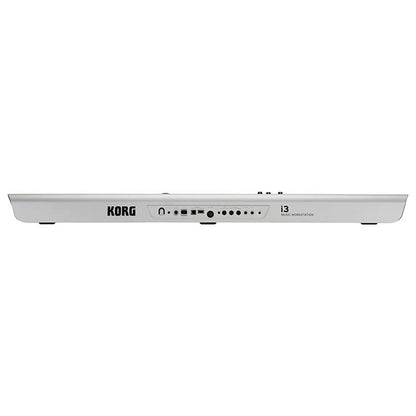 Korg i3 61 Key Workstation Keyboard with Onboard Sequencer and Effect Matte Silver
