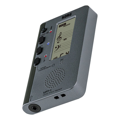 Korg VPT-1 Vocal Pitch Trainer for Singer with 3 Levels Dark Gray (VPT1 VPT 1)