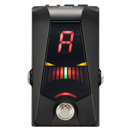 Korg PitchBlack Advance Compact Chromatic Tuner Pedal with 4 Display Modes (Pitch Black)