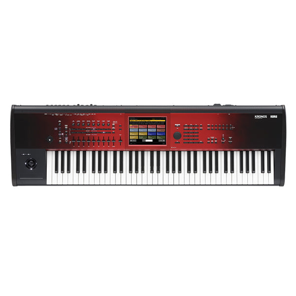 [Discontinued] Korg Kronos 2 73 SE Key Synthesizer Music Workstation Portable Keyboard Red (Kronos2 Kronos2-73)