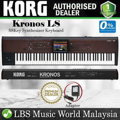 Korg Kronos LS 88 key Synthesizer Workstation Portable Keyboard (Kronos88 Kronos-88)