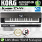 Korg Krome EX 88 Key Music Workstation Portable Keyboard Synthesizer (KromeEx Krome88)