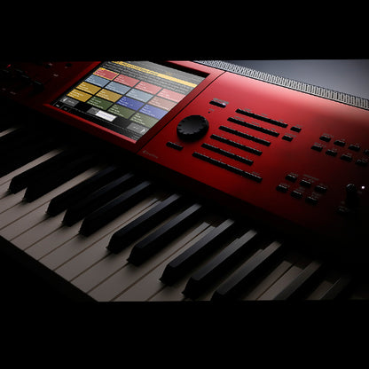 [Discontinued] Korg Kronos 2 88 SE Key Synthesizer Music Workstation Portable Keyboard Red (Kronos2 Kronos2-88)