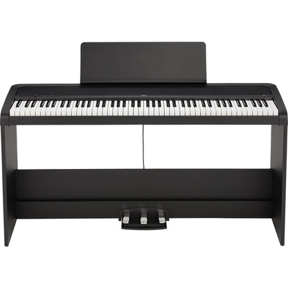 Korg B2SP 88 Key Digital Piano Weighted Hammer Action 3 Padel With Stand Black (B2 SP)