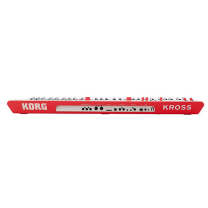 Korg Kross 2 EX 61 Key GR Gray Red Music Workstation Portable Keyboard (Kross2 KrossEx)