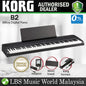 Korg B2 88 Key Digital Piano Weighted Hammer Action with Korg Sustain Pedal Black (B-2 B 2)