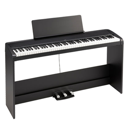 Korg B2SP 88 Key Digital Piano Weighted Hammer Action 3 Padel With Stand Black (B2 SP)