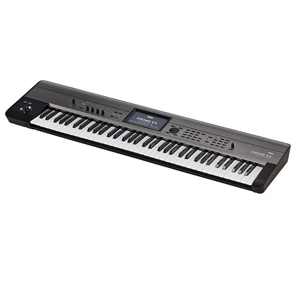 Korg Krome EX 73 Key Music Workstation Synthesizer Portable Keyboard (KromeEx Krome73)