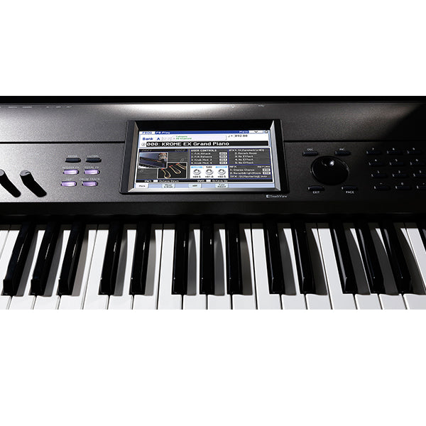 Korg Krome EX 73 Key Music Workstation Synthesizer Portable Keyboard (KromeEx Krome73)