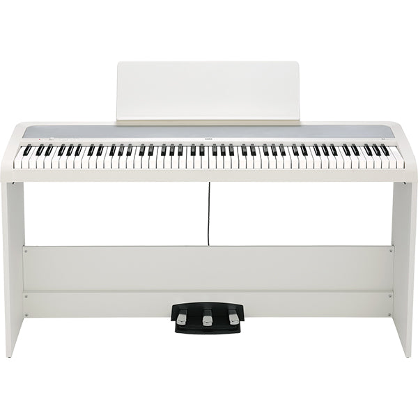 Korg B2SP 88 Key Digital Piano Weighted Hammer Action 3 Padel With Stand White (B2 SP)