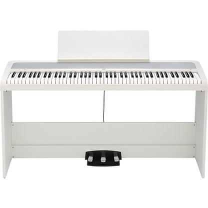 Korg B2SP 88 Key Digital Piano Weighted Hammer Action 3 Padel With Stand White (B2 SP)