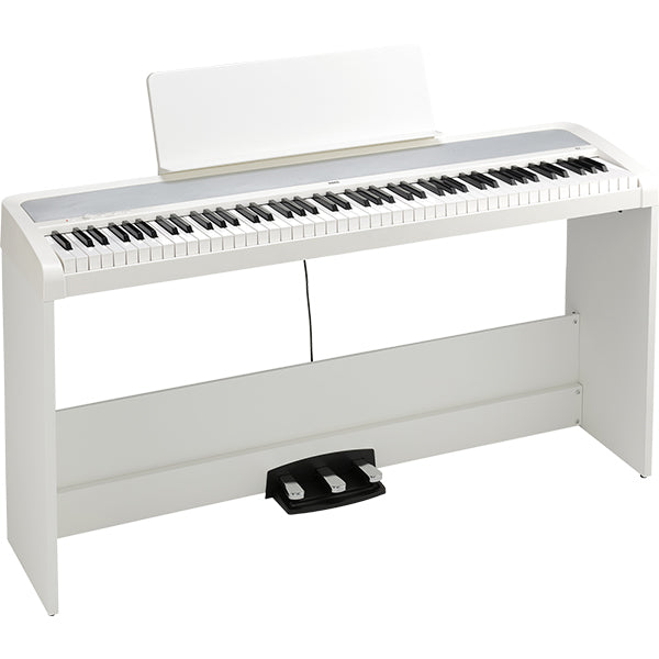 Korg B2SP 88 Key Digital Piano Weighted Hammer Action 3 Padel With Stand White (B2 SP)