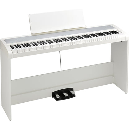 Korg B2SP 88 Key Digital Piano Weighted Hammer Action 3 Padel With Stand White (B2 SP)