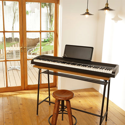 Korg B2N 88 Key Digital Piano Natural Touch Keyboard with Sustain Pedal Black (B2 B2-N)
