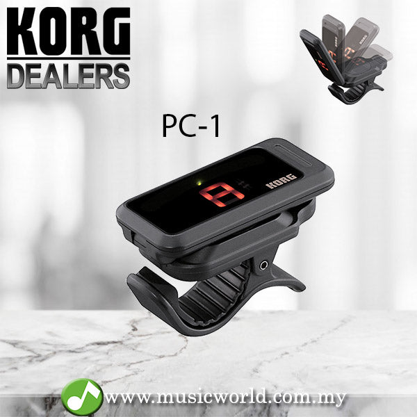 [Discontinued] Korg PC1 Pitchclip Clip-on Chromatic Tuner (PC-1 / PC 1)