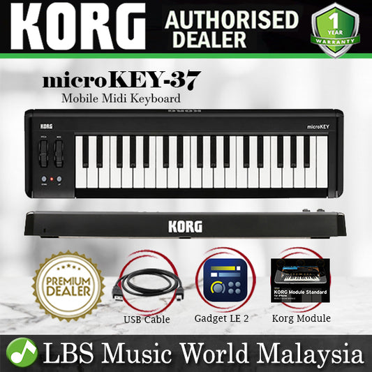 KORG microKEY2 37 USB Powered Keyboard MIDI Keyboard (Micro Key 37 / Microkey37)