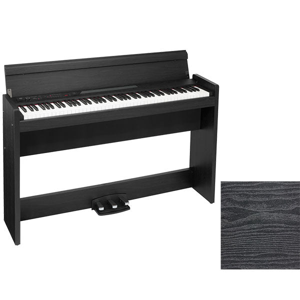 KORG LP-380U 88 Key Digital Piano Rosewood Black with Bench (LP380U LP 380U)