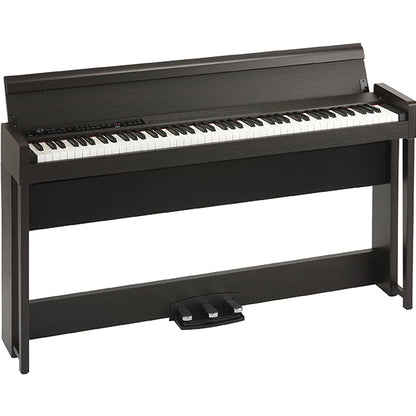 Korg C1 Air 88 Keys Digital Piano with Bluetooth Brown (C-1)