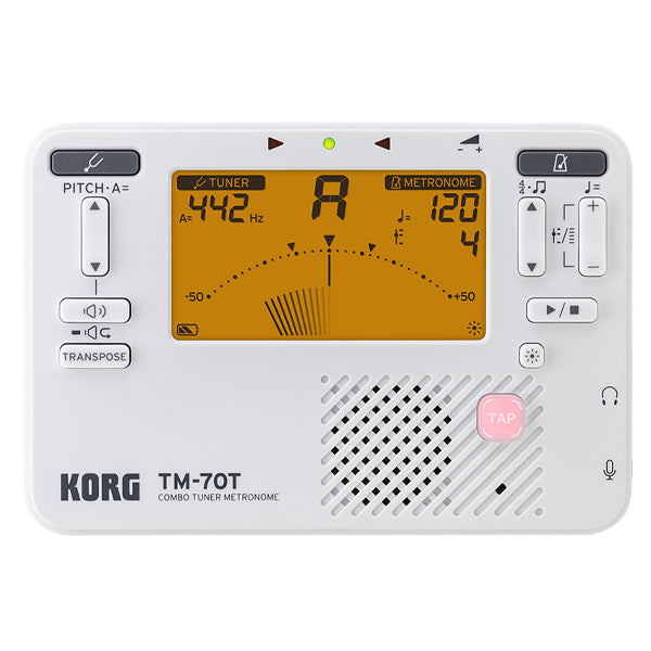 Korg TM-70T Combo Chromatic Tuner Metronome Built in Speaker (TM70T)