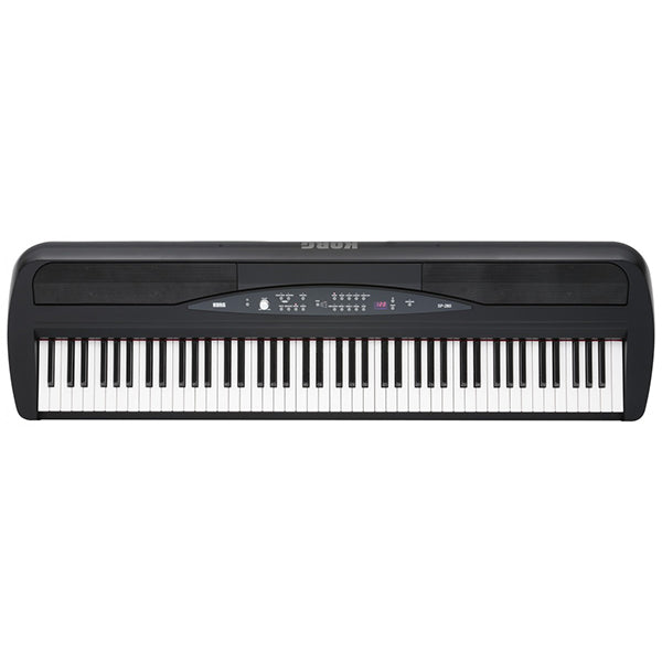 Korg SP280 88 Key Digital Piano with Speakers Black (SP-280)