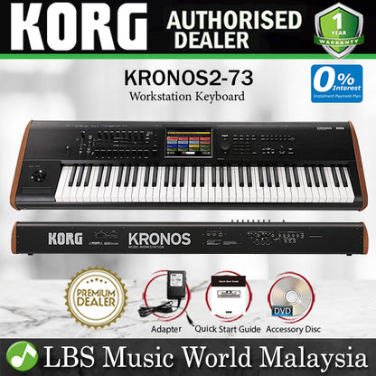 Korg KRONOS 2 73 key Synthesizer Workstation Keyboard Piano (KRONOS2 / Kronos2-73)