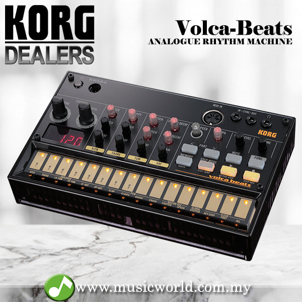 Korg Volca Beats Analog Drum Machine Midi Controller
