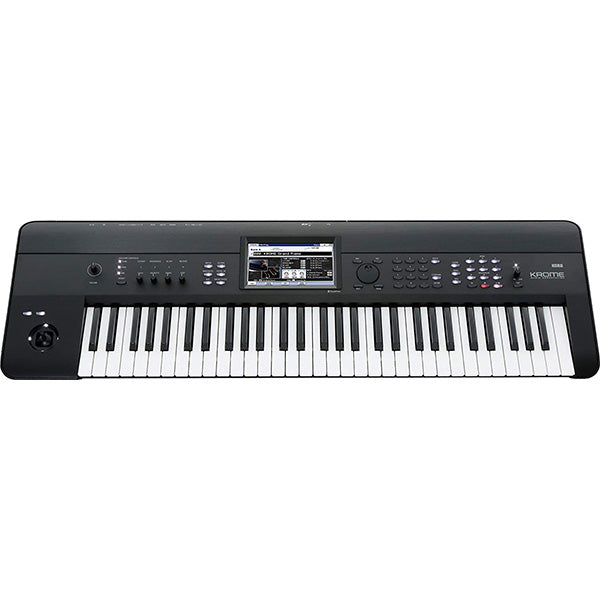 [Discontinued] Korg KROME 61 Keys Synthesizer Workstation Keyboard Piano with Pedal and Headphone ( KROME61 )