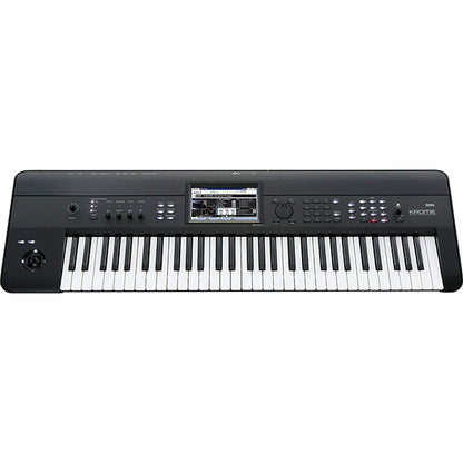 [Discontinued] Korg KROME 61 Keys Synthesizer Workstation Keyboard Piano with Pedal and Headphone ( KROME61 )