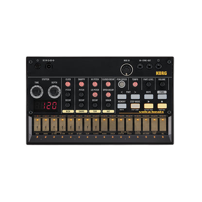 Korg Volca Beats Analog Drum Machine Midi Controller