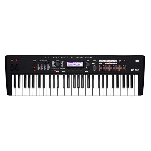 Korg KROSS 2 61 Keys Workstation Keyboard Piano - Dark Blue( KROSS2-61 )