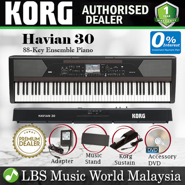 Korg Havian 30 88-Key Digital Ensemble Arrangers Piano (Havian-30 / Havian30)