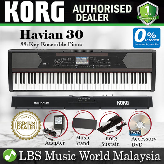 Korg Havian 30 88-Key Digital Ensemble Arrangers Piano (Havian-30 / Havian30)