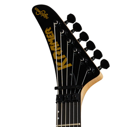 KRAMER NightSwan Double Cutaway Electric Guitar HH Pickup with Ebony Fingerboard and Tremolo (Night Swan)