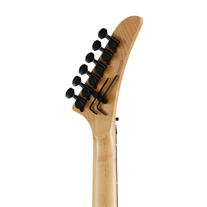 KRAMER NightSwan Double Cutaway Electric Guitar HH Pickup with Ebony Fingerboard and Tremolo (Night Swan)