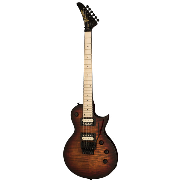 KRAMER Assault Plus Les Paul Body Flame Top Veneer Electric Guitar HH Pickup with Maple Fingerboard and Tremolo
