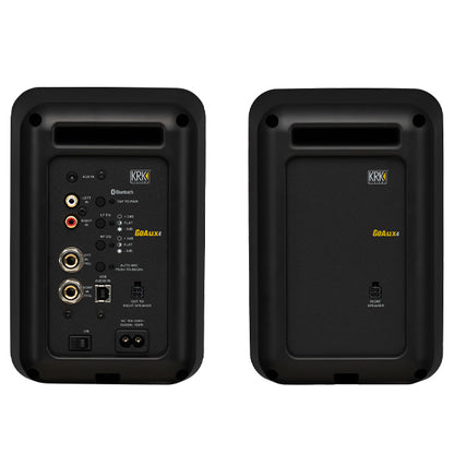 KRK GoAux 4 Portable Bluetooth Studio Monitor Speaker with Carrying Bag and Isolation Stand (Go Aux 4)