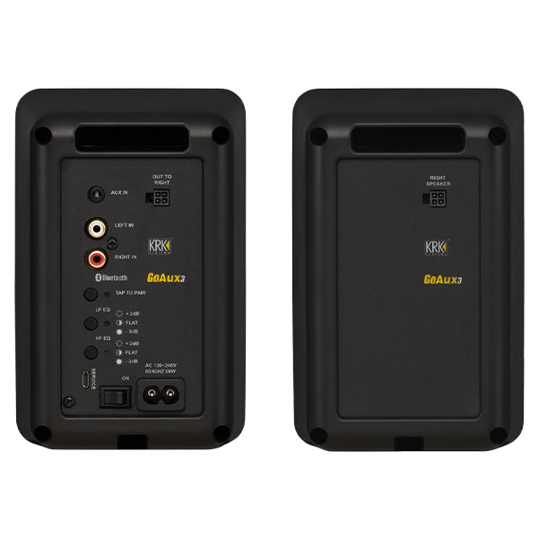 KRK GoAux 3 Portable Bluetooth Studio Monitor Speaker with Carrying Bag and Isolation Stand (Go Aux 3)