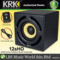 KRK 12sHO 12 Inch 400 Watts Active Powered Studio Monitor Subwoofer Footswitch (12s HO)