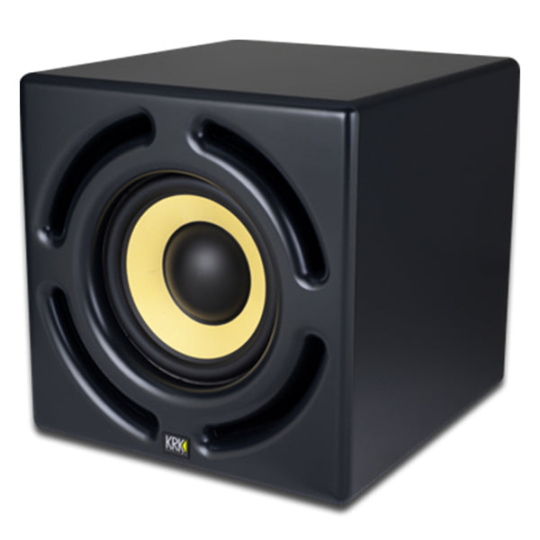 KRK 12sHO 12 Inch 400 Watts Active Powered Studio Monitor Subwoofer Footswitch (12s HO)