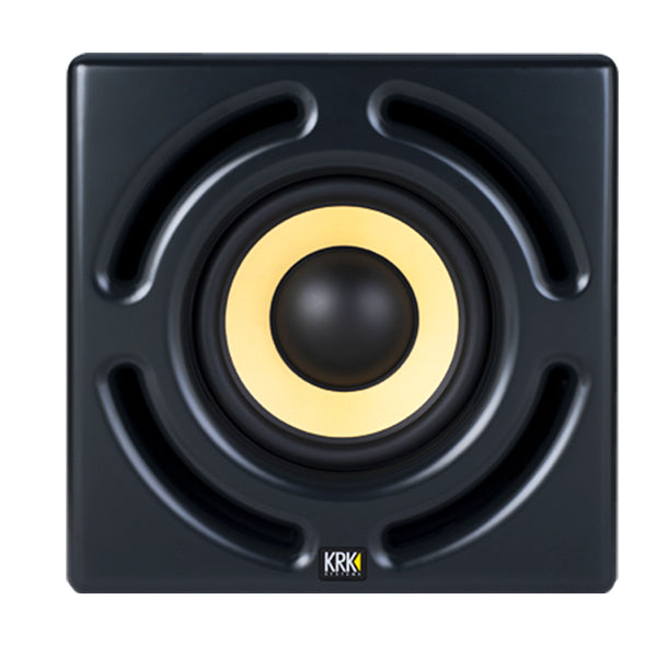 KRK 12sHO 12 Inch 400 Watts Active Powered Studio Monitor Subwoofer Footswitch (12s HO)
