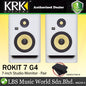 KRK ROKIT 7 G4 7 Inch Powered Active Studio Monitor Speaker - White Noise (RP7G4WN RP7G4)