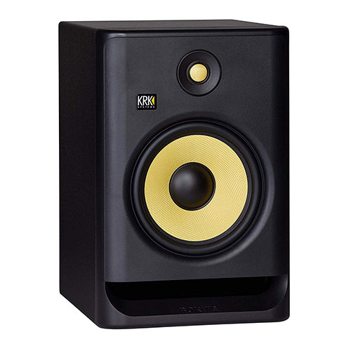 KRK ROKIT 8 G4 8 Inch Powered Active Studio Monitor Speaker Black with Isolation Pad - Each (RP8G4)
