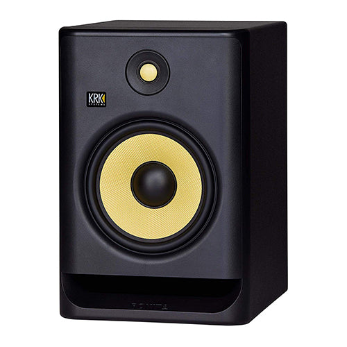 KRK ROKIT 8 G4 8 Inch Powered Active Studio Monitor Speaker Black with Isolation Pad - Each (RP8G4)