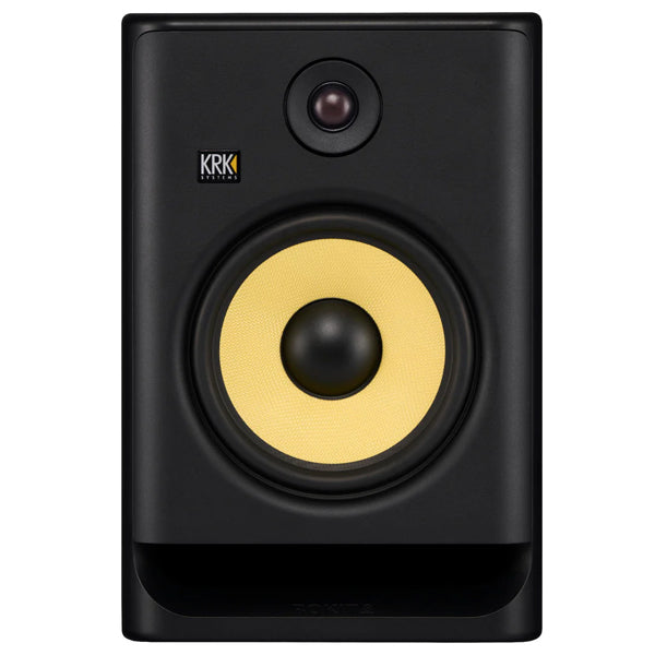 KRK ROKIT 8 G5 8 Inch Powered Active Studio Monitor Speaker - Black (RP8G5)