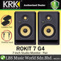 KRK ROKIT 7 G4 7 Inch Powered Active Studio Monitor Speaker - Black (RP7G4)