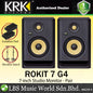KRK ROKIT 7 G4 7 Inch Powered Active Studio Monitor Speaker - Black (RP7G4)