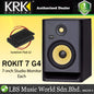 KRK ROKIT 7 G4 7 Inch Powered Active Studio Monitor Speaker - Black (RP7G4)