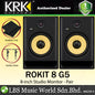 KRK ROKIT 8 G5 8 Inch Powered Active Studio Monitor Speaker - Black (RP8G5)