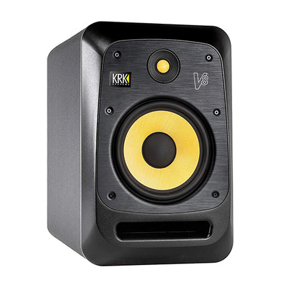 KRK V8S4 V Series 8 Inchj Powered Studio Monitor Reference Speaker with Isolation Pad - Each (V8 S4)